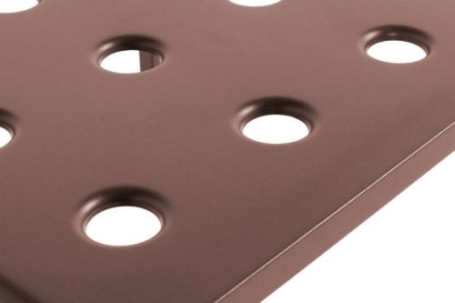HAY Balcony Niedriger Tisch 50x51,5 cm – Eisenrot