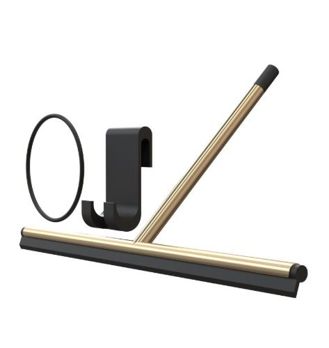 FROST NOVA2 Bruseskraber m. holder B: 34cm - Børstet Guld