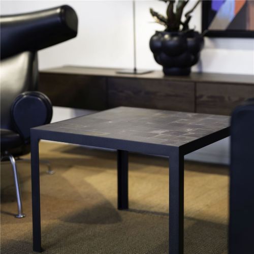 Rübner Couchtisch 125x59x45 cm - Schiefer/Graphit