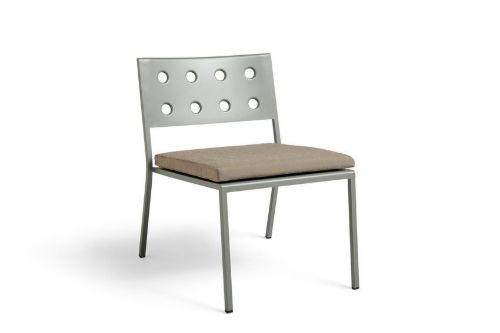 HAY Balkon-Loungesessel- und Sesselkissen 49,5 x 50,5 cm – Beige Hefe