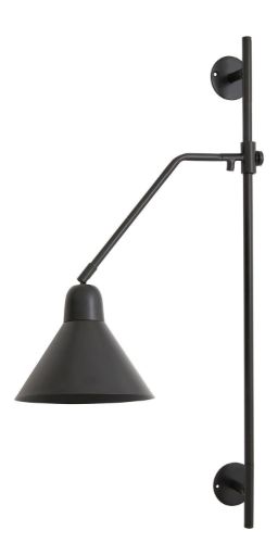 Nordal BUCK væglampe - H: 82  cm - Sort