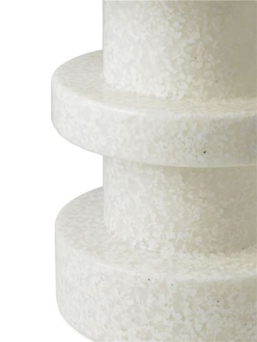 Normann Copenhagen Bit Hocker Stack H: 42 cm - Weiß/Weiß