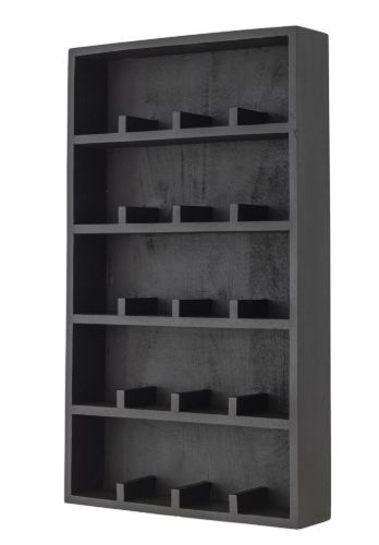 Bloomingville Thessa Regal 48,5 x 82,5 x 11,5 cm - Mango/Braun 