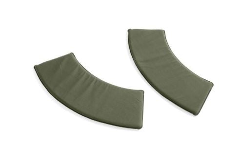 HAY Palissade Park Bench Cushion Set Of 2 L: 100 cm - Olive