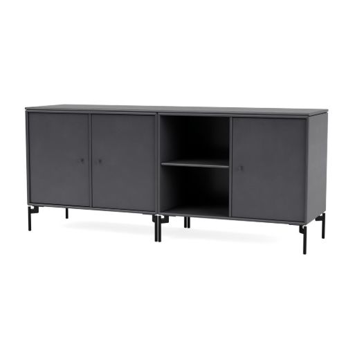 Montana Selection Save Skænk med ben 139,2x46,8 cm - 36 Coal / Black
