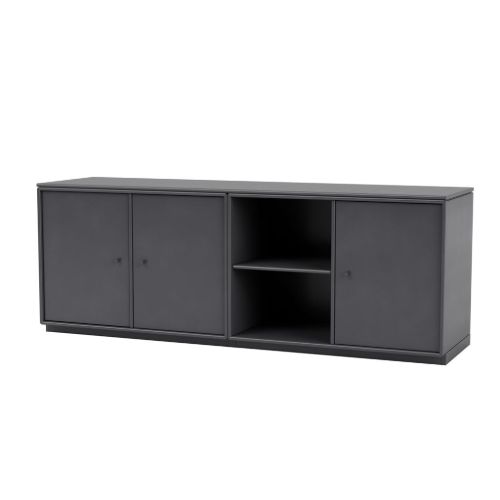 Montana Selection Save Skænk med sokkel 3 cm 139,2x46,8 cm - 36 Coal