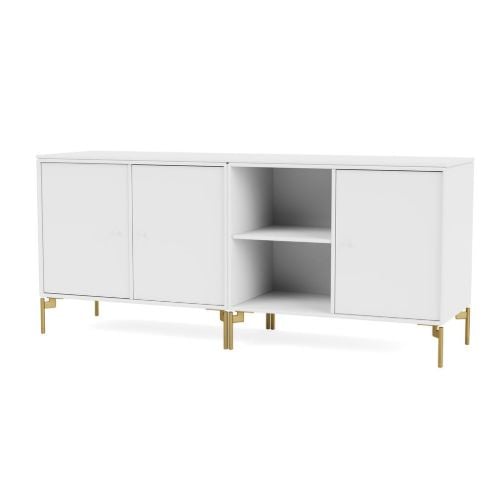 Montana Selection Save Skænk med ben 139,2x46,8 cm - 38 Snow / Brass