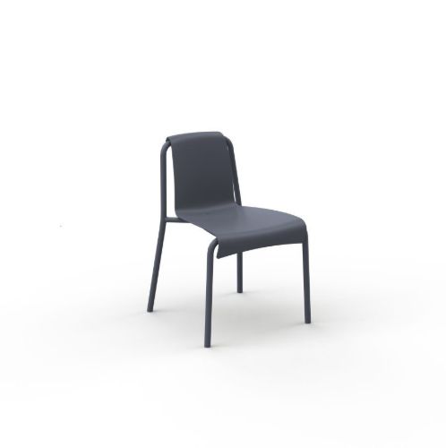 HOUE NAMI Esszimmerstuhl H: 75,5 cm – Dunkelgrau