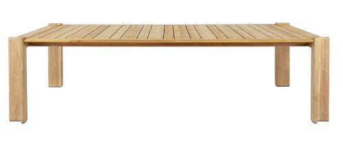 GUBI Outdoor Atmosfera Dining Table 105 x 281 cm - Teak