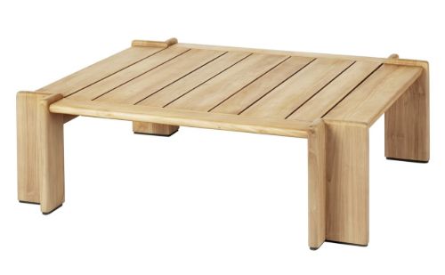 GUBI Atmosfera Couchtisch L: 113 cm - Teak
