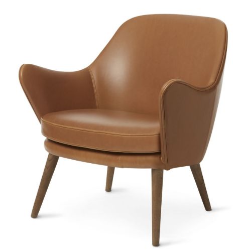 Warm Nordic Dwell Lounge Chair SH: 46 cm – Kamel