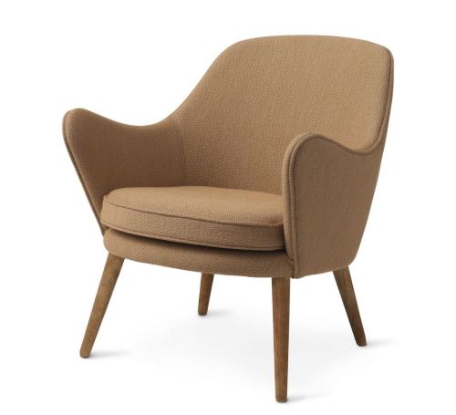 Warm Nordic Dwell Lounge Chair SH: 46 cm – Latte