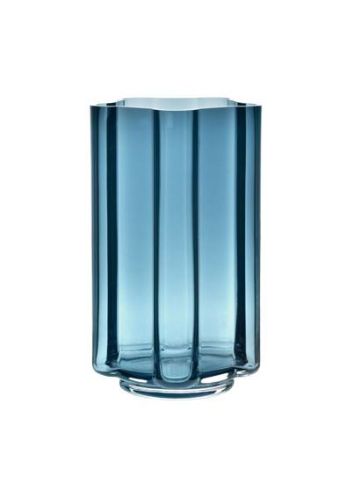 Louise Roe Funki Vase Rounded H: 34 cm - Blue