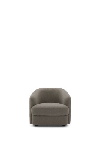 New Works Covent Lounge Chair SH: 42 cm - Nevotex Barnum Dark Taupe 10