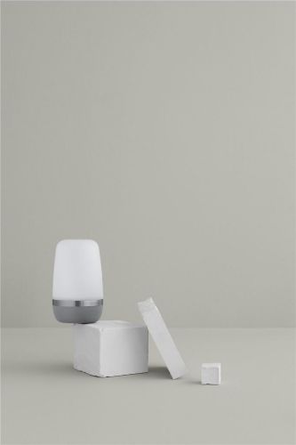 Blomus Spirit LED-Außenleuchte Small H: 15,4 cm - Platingrau