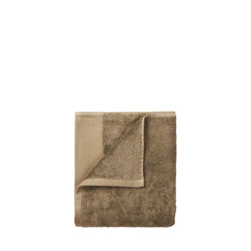 Blomus Riva Set of 4 Guest Hand Towles 30x30 cm - Tan