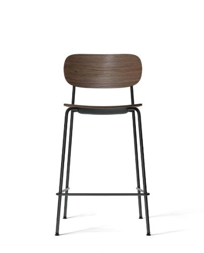 Audo Copenhagen Co Counter Chair Veneer SH: 65,5 cm – Dunkel gebeizte Eiche