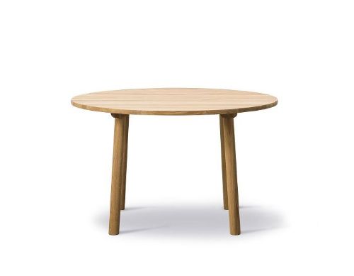 Fredericia Furniture 6121 Taro Spisebord Ø: 120 cm - Lys Olieret Eg