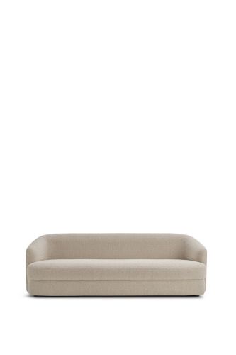 New Works Covent Sofa Deep 3 Seater SH: 42 cm - Off White