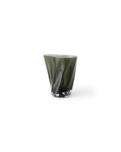 Audo Copenhagen Aer Vase H: 19 cm - Smoke Glass