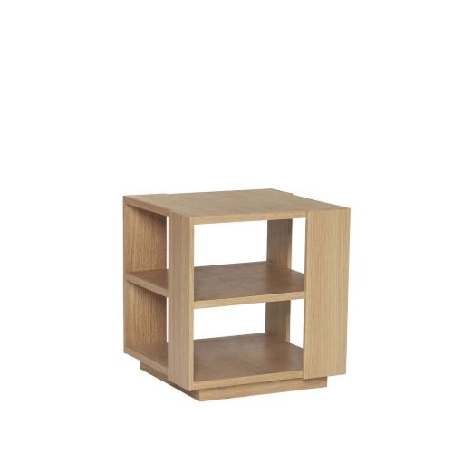 Hübsch Merge Sidebord 38x37 FSC Egetræ - Natur