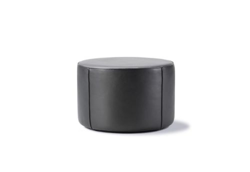 Fredericia Furniture Mono Puf Ø: 55 cm - 301 Black
