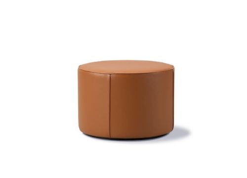 Fredericia Furniture Mono Puf Ø: 55 cm - 307 Cognac