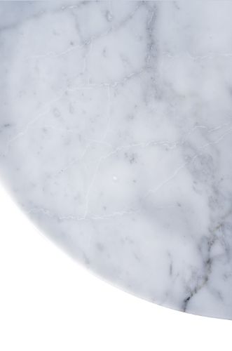 Bent Hansen Metro Couchtisch Ø: 45 cm – Weißes Carrara