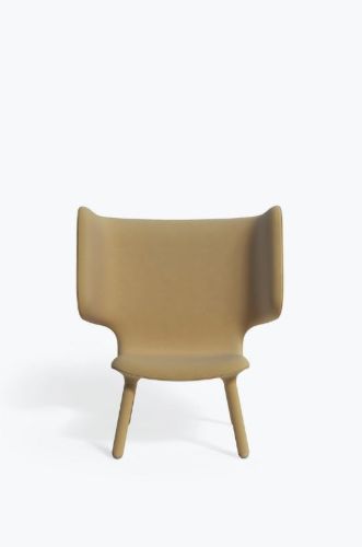 New Works Tembo Lounge Chair SH: 40 cm - Febrik Gentle Camel