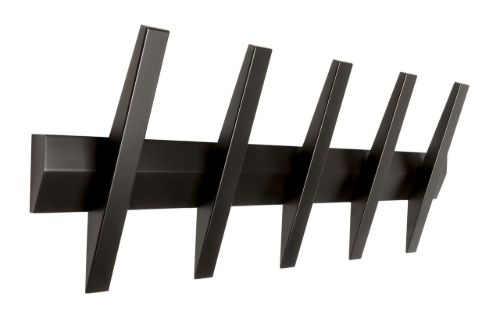 Hoigaard Tangent-5 Knagerække B: 64 cm - Sort