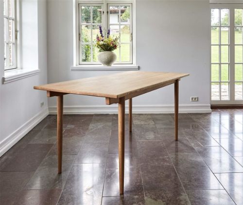 Duus & Møller Four Tenons Spisebord 200x104 cm - Oliebehandlet Massiv Eg