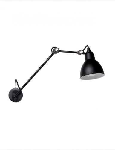 DCW Editions Lampe Gras N122 Bathroom Væglampe L: 55,2 cm - Sort/Sort