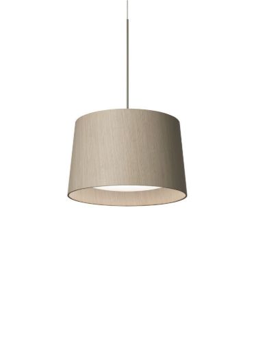 Foscarini Twiggy Wood Suspension Dimmable Loftlampe Ø: 46 cm - Greige