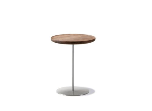 Fredericia Furniture 6751 Pal Sidebord 37x52 cm - Valnød/Rustfrit Stål