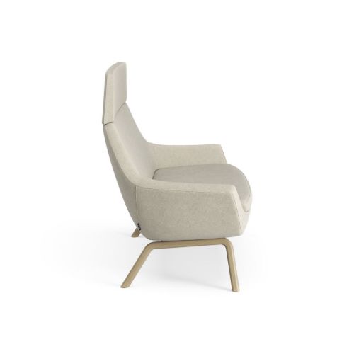 Swedese Happy Sofa B: 150 cm – Lackierte Esche/Hallingdal 65 0200
