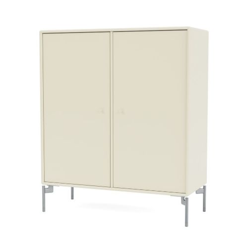 Montana Selection 1118 Cover Skab med ben 69,6x69,6 cm - 150 Vanilla / Chrome