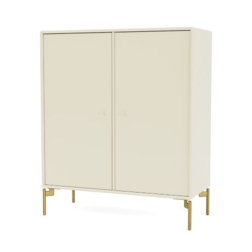 Montana Selection 1118 Cover Skab med ben 69,6x69,6 cm - 150 Vanilla / Brass