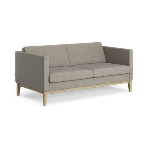 Swedese Madison 2 pers. Sofa B: 155 cm - Lakeret Eg/Main Line Flax 02