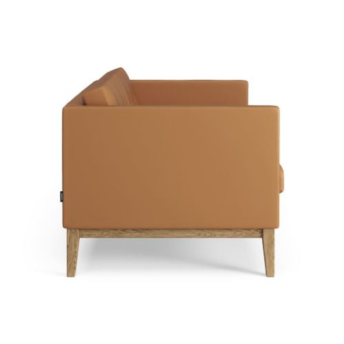 Swedese Madison 2-Sitzer-Sofa mit Knöpfen B: 155 cm – Geölte Eiche/Soft 54036