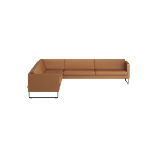Swedese Madison Ecksofa B: 287 cm – Schwarz/Soft 54035