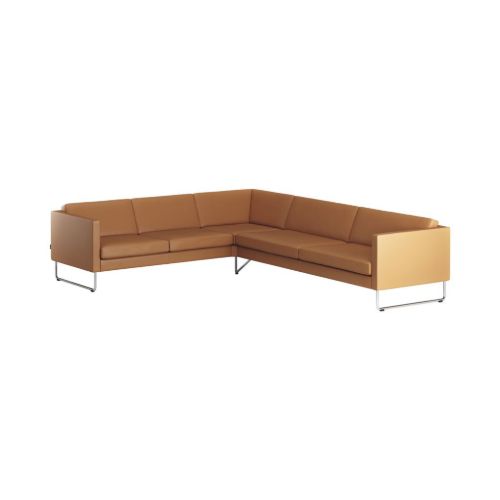 Swedese Madison Venstrevendt Hjørnesofa B: 287 cm - Krom/Soft 54035