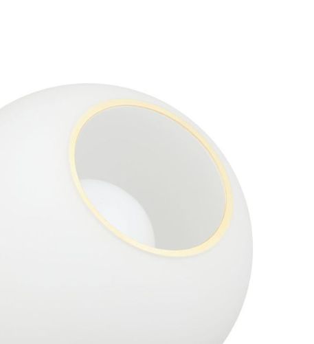 Design By Us Ballroom The Wall Short H: 37 cm – Weißer Schnee/Gold