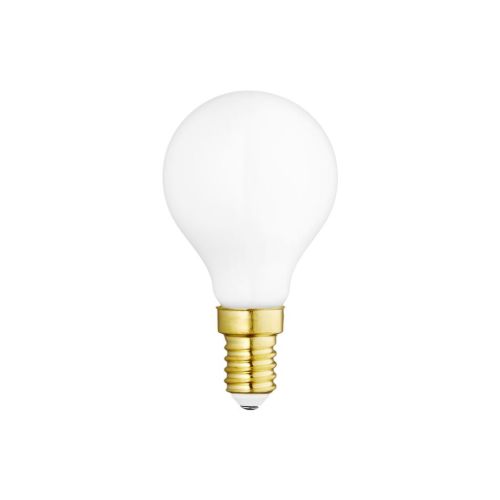 Design By Us Arbitrary Bulb Ø45 Crown E14 2,5W LED Dimmable H: 7,7 cm - Milky