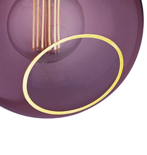 Design By Us Ballroom Pendelleuchte Ø: 20 cm – Lila Regen/Gold