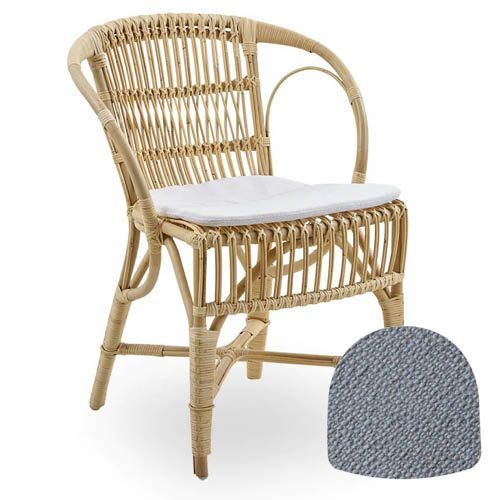 Sika-Design Hynde til Robert Spisebordsstol 47x43 cm - A633 Youtoo Pale Blue