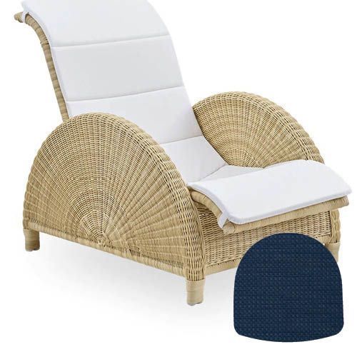 Sika-Design Hynde til Paris Exterior Lænestol 142x55 - A673 Michelangelo Dark Blue