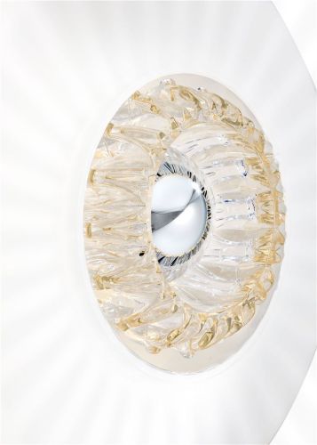 Design By Us New Wave Optic Wall XL inkl. Augapfel-Ø: 38 cm – Opal