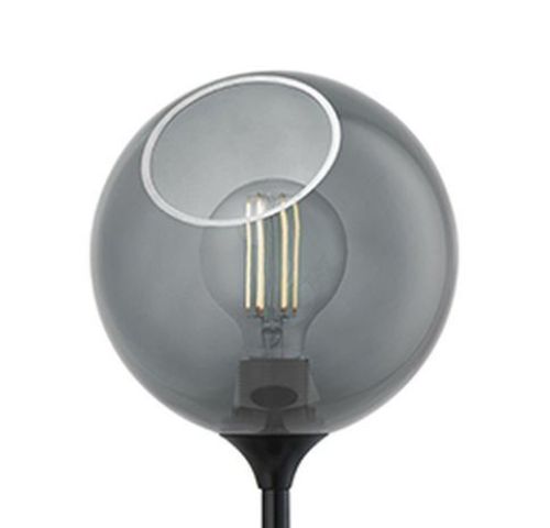 Design By Us Ballsaal-Tischlampe H: 58 cm – Rauch/Schwarz