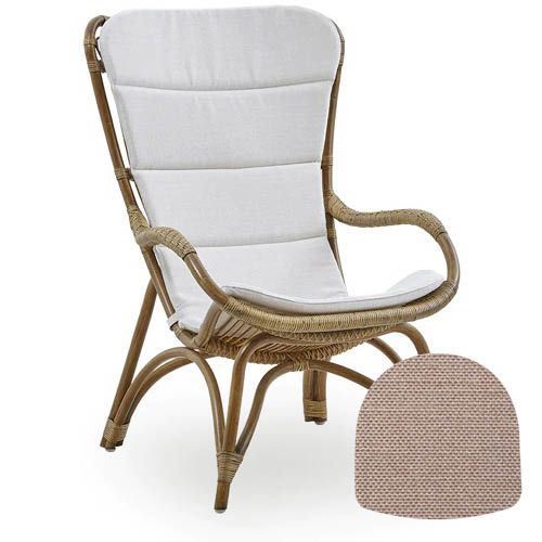 Sika-Design Hynde til Monet Lænestol 120x63 cm - A656 Wolota Old Rose