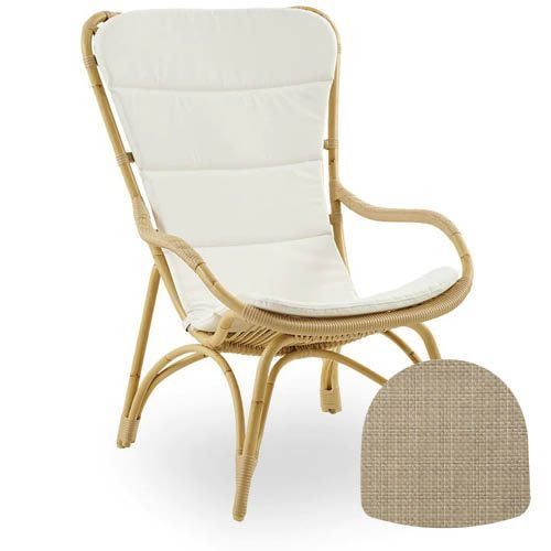 Sika-Design Hynde til Monet Exterior Lænestol 120x63 cm - A674 Michelangelo Latte